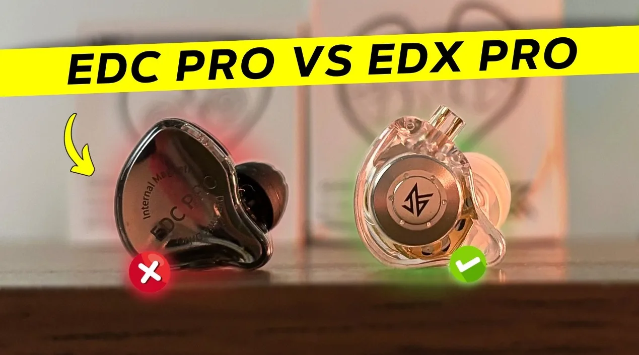 KZ EDX Pro X vs KZ EDC Pro