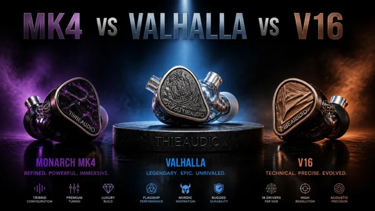 Thieaudio Valhalla vs V16 vs Monarch MK4