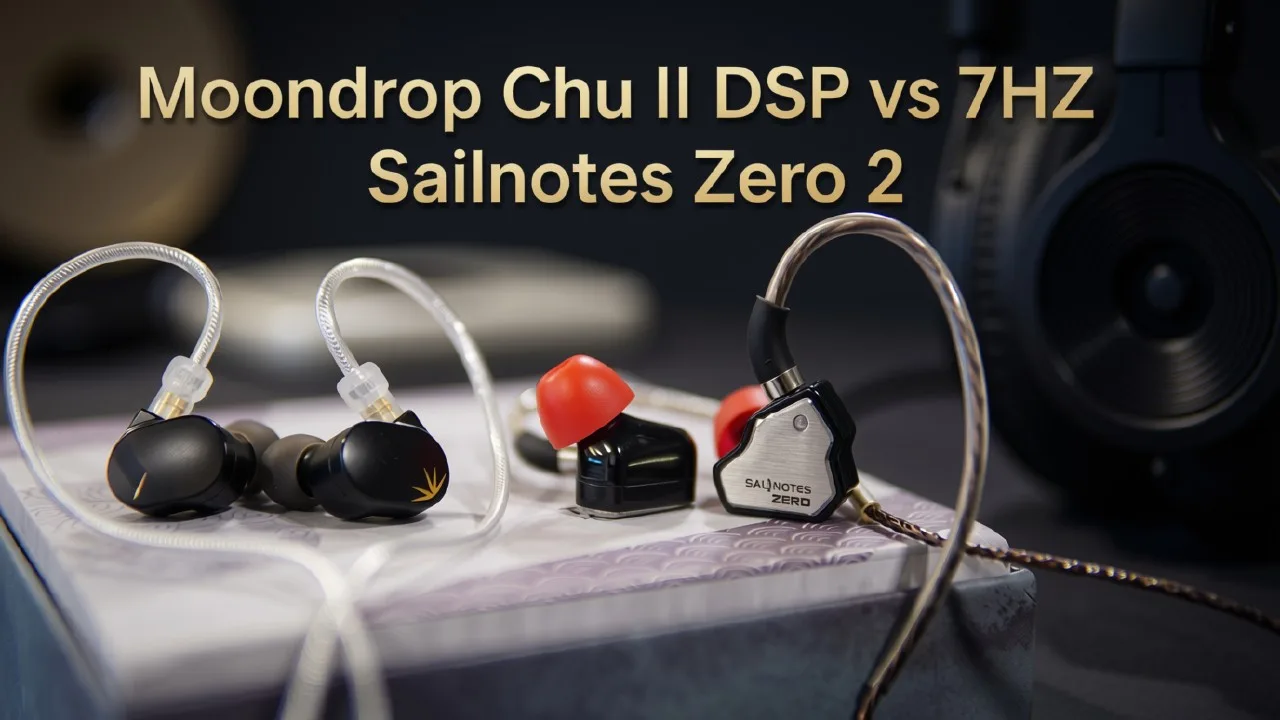 Moondrop Chu II DSP vs 7Hz Salnotes Zero 2