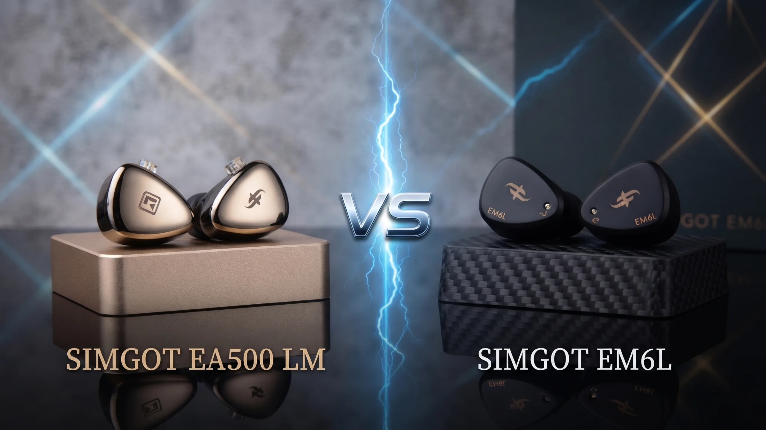 Simgot EM6L vs EA500 LM