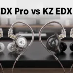 KZ EDX Pro vs KZ EDX Pro X side by side comparison